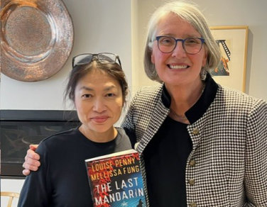 Louise Penny and Mellissa Fung