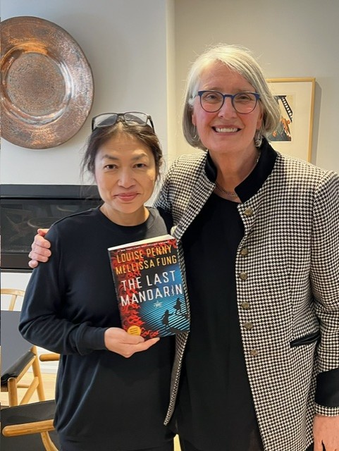 Louise Penny and Mellissa Fung