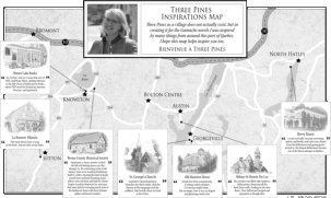 Inspiration Map Three Pines - English