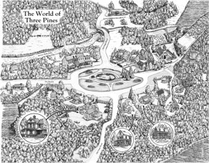 The World of Three Pines Map