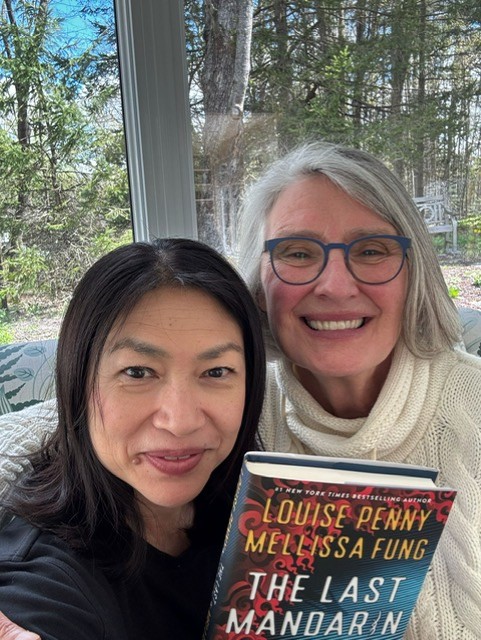 Louise and Mellissa with The Last Mandarin